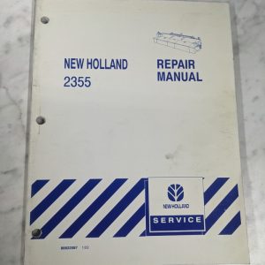New Holland Repair Service Manual 2355 2002 Disc Mower Conditioner Auger Head