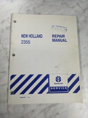 New Holland Repair Service Manual 2355 2002 Disc Mower Conditioner Auger Head