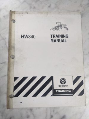 New Holland 2000 Technical Service Training Manual Hw 340 Series Windrower