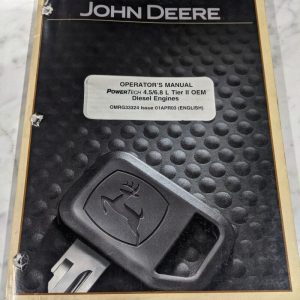John Deere Operators Service Manual Powertech 4.5 6.8 L Oem Diesel Omrg33324