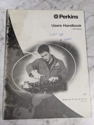 Perkins Diesel Engine User'S Handbook Manual 1100 Series Re Rf Rg Rh Rj Rk 1477