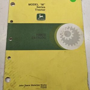 Jd John Deere Parts List Book Model M Series Tractor Catalog Pc484 1963