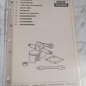 Sachs-Dolmar Trouble-Shooter Service Manual Chain Saw