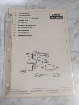 Sachs-Dolmar Trouble-Shooter Service Manual Chain Saw