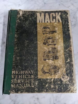 Mack Truck Highway Service Repair Overhaul Manual Vehicle