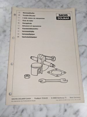 Sachs Dolmar Trouble-Shooter Book Manual Service Repair Guide