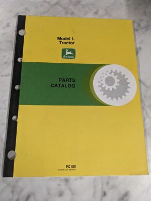 John Deere Jd Model L Tractor Service Parts List Book Manual Catalog Pc150
